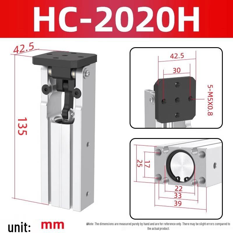 Aokewen HC3240MNT Robot Arm Rotary Cylinder Rack Group
Aokewen HC3240MNT Robot Arm Rotary Cylinder Rack Group