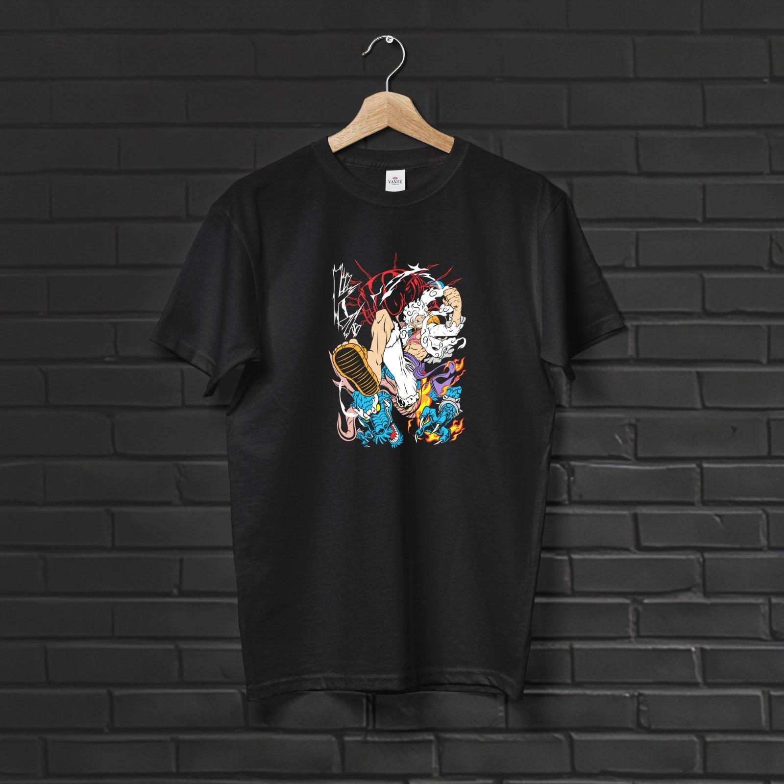 Gear 5 Luffy vs Kaido T-Shirt Graphic Tee Mens Unisex Cotton Streetwear S
Gear 5 Luffy vs Kaido T-Shirt Graphic Tee Mens Unisex Cotton Streetwear S