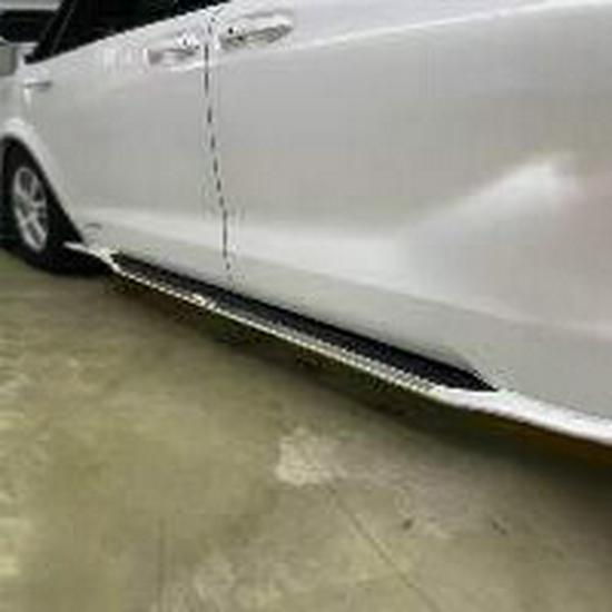 Боковые пороги Toyota Vellfire/Mercedes-Benz V-Class: Декоративные части кузова с металлической текстурой
Боковые пороги Toyota Vellfire/Mercedes-Benz V-Class: Декоративные части кузова с металлической текстурой