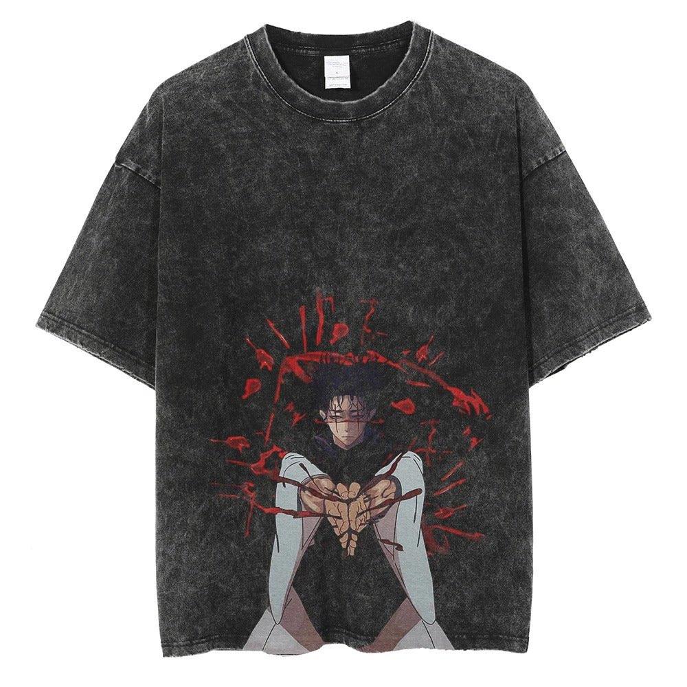 Jujutsu Kaisen T Shirt Men Women Washed Oversized Cotton High Quality T-shirt Clothing Short Sleeve Streetwear Female Male Clothing XXXL помаранчевий
Jujutsu Kaisen T Shirt Men Women Washed Oversized Cotton High Quality T-shirt Clothing Short Sleeve Streetwear Female Male Clothing XXXL помаранчевий