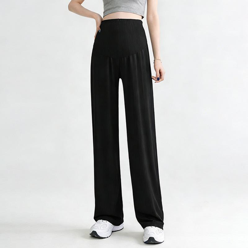 Maternity Wide-Leg Ice Silk Pants - Women s Loose Summer Casual Wear with Belly Support L чорний
Maternity Wide-Leg Ice Silk Pants - Women s Loose Summer Casual Wear with Belly Support L чорний