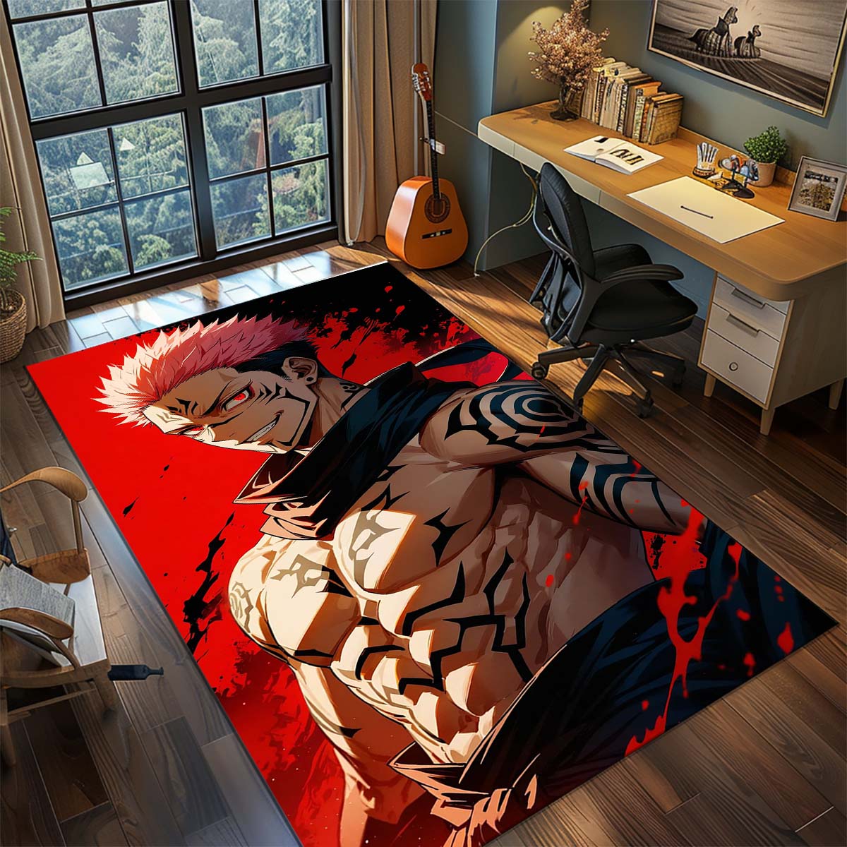 Jujutsu Kaisen Anime Rug Polyester Non Slip Floor Carpet Living Room Bedroom Home Decor 60x90cm
Jujutsu Kaisen Anime Rug Polyester Non Slip Floor Carpet Living Room Bedroom Home Decor 60x90cm