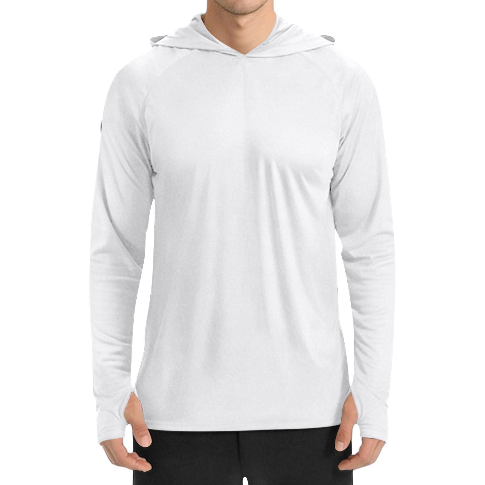 Men s Sun Shirt: Quick-Dry Long-Sleeve Hooded Sweatshirt / Quick-Dry Fishing Shirt XL білий
Men s Sun Shirt: Quick-Dry Long-Sleeve Hooded Sweatshirt / Quick-Dry Fishing Shirt XL білий
