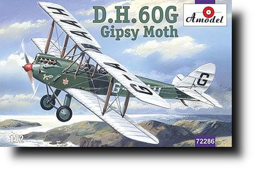 A Model De Havilland Gipsy Moss Training Machine Emmy Johnson Plastic Model AM72286 1/72 D.H.60G Two-Seat
A Model De Havilland Gipsy Moss Training Machine Emmy Johnson Plastic Model AM72286 1/72 D.H.60G Two-Seat