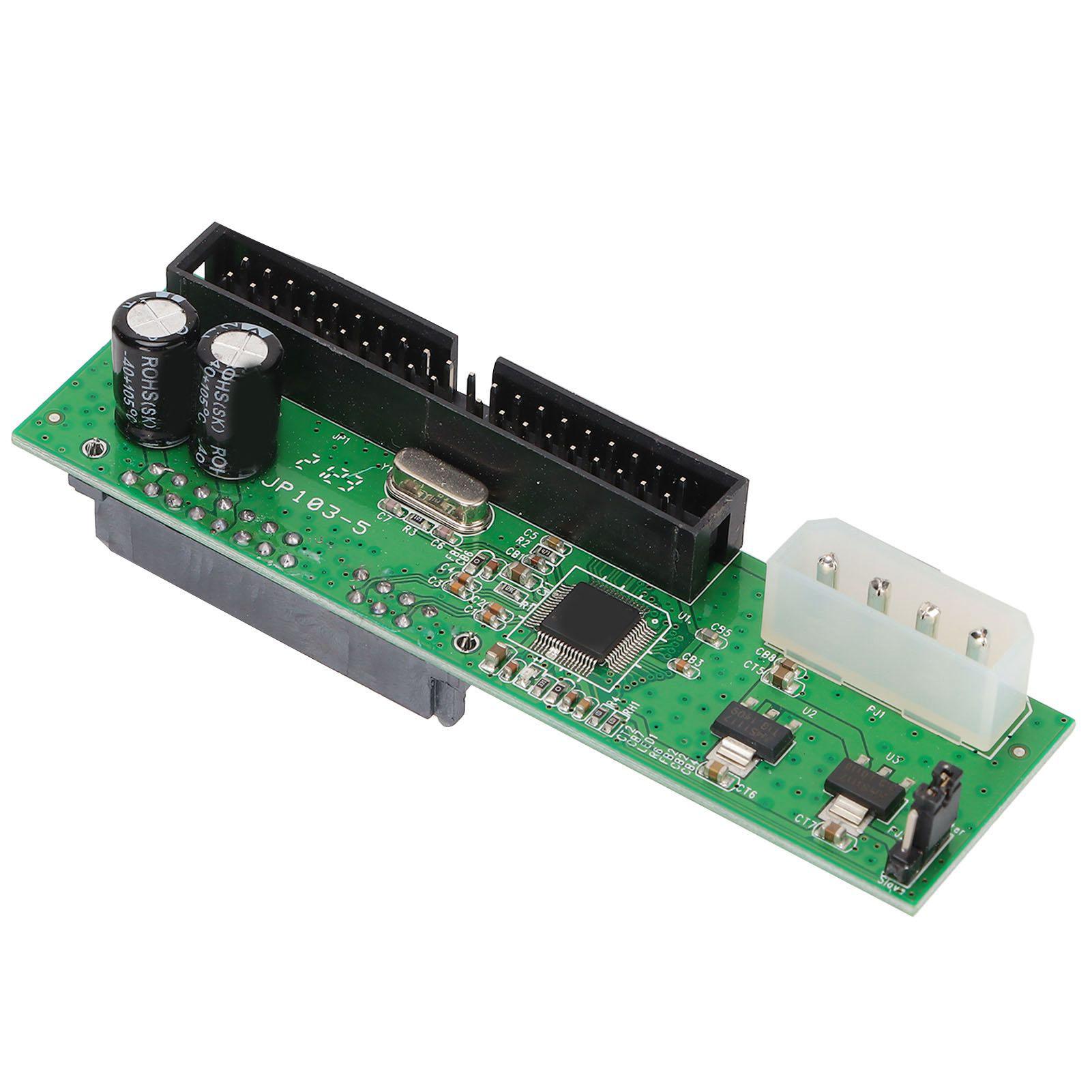 Картка-адаптер PATA to SATA SATA to IDE 150 МБ/с Високошвидкісна передача Хороша стабільність Картка-адаптер
Картка-адаптер PATA to SATA SATA to IDE 150 МБ/с Високошвидкісна передача Хороша стабільність Картка-адаптер