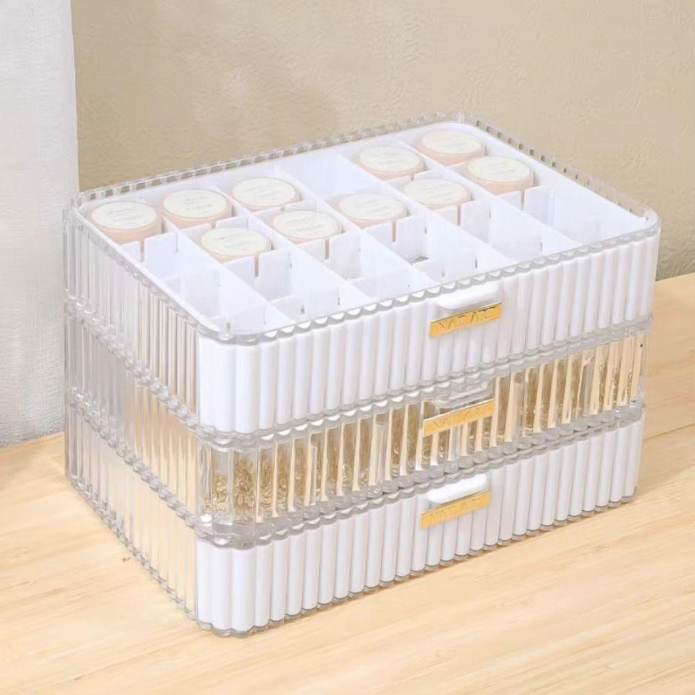 Drawer Type DIY Craft Display Stand with Removable Grid False Tip Container Nail Art Accessories жовтий
Drawer Type DIY Craft Display Stand with Removable Grid False Tip Container Nail Art Accessories жовтий