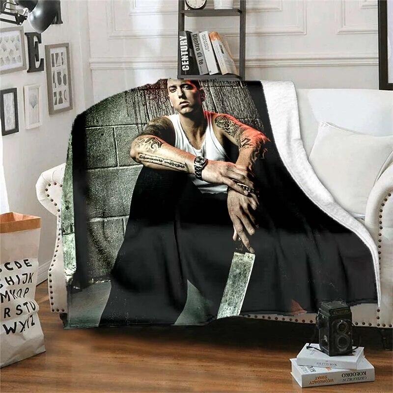 Rapper Eminem Hip-hop 3D Printed Blanket for Bed Picnic Blanket Air Conditioning Blanket Sofa Thin Blanket Customized Blankets
Rapper Eminem Hip-hop 3D Printed Blanket for Bed Picnic Blanket Air Conditioning Blanket Sofa Thin Blanket Customized Blankets