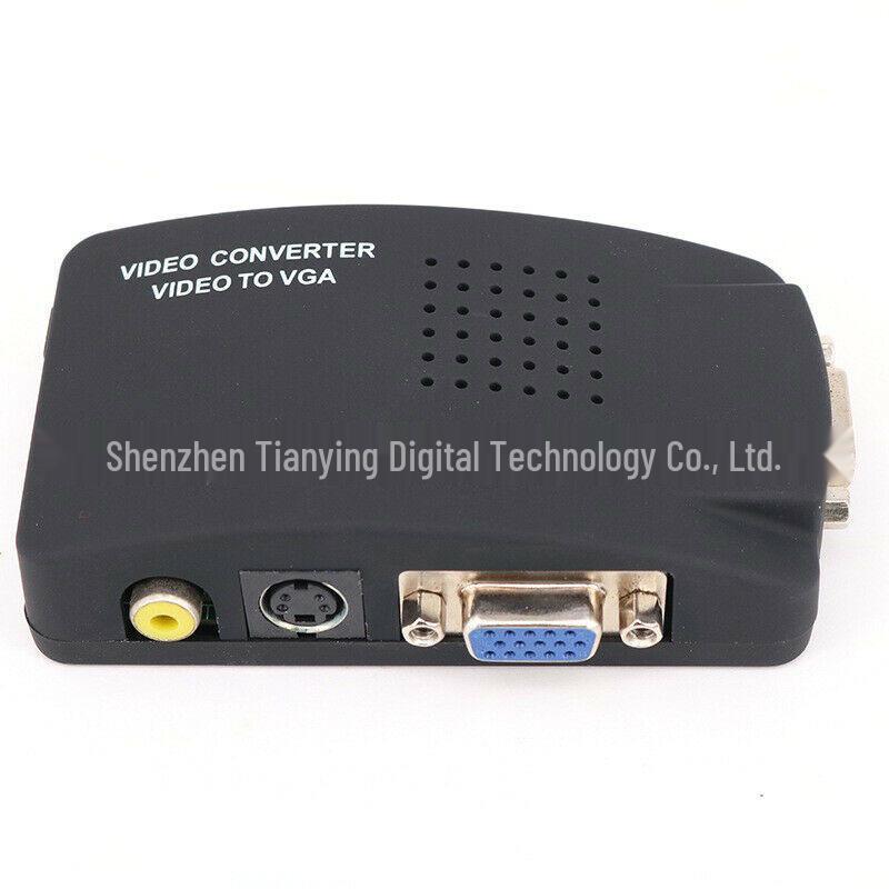 AV to VGA Video Converter: BNC/RCA to VGA EU Power Adapter
AV to VGA Video Converter: BNC/RCA to VGA EU Power Adapter