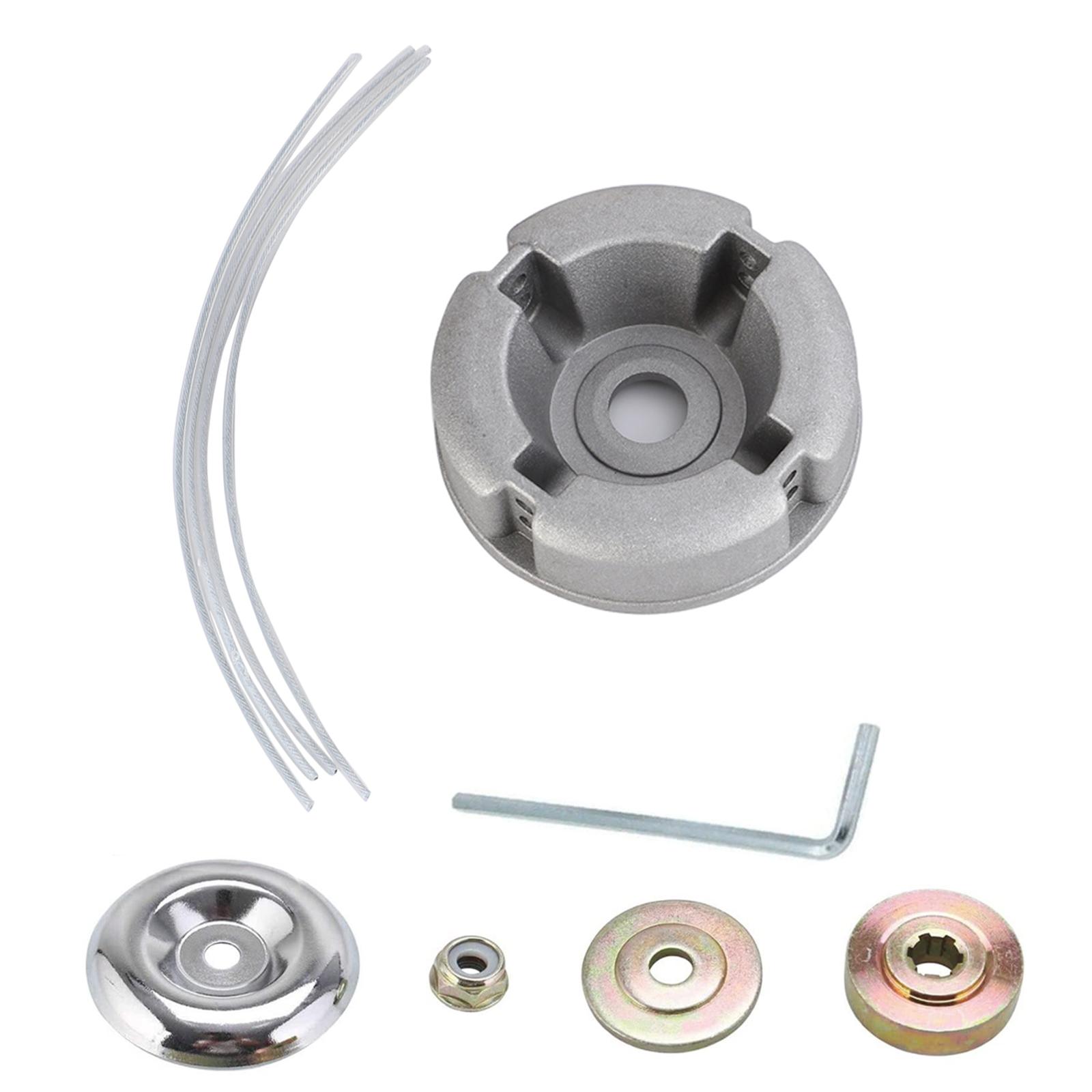 Universal Aluminum Alloy Lawn Mower Head Universal Aluminum Grass Trimmer Head Eater Trimmer Head Replacement for Lawn Mower
Universal Aluminum Alloy Lawn Mower Head Universal Aluminum Grass Trimmer Head Eater Trimmer Head Replacement for Lawn Mower