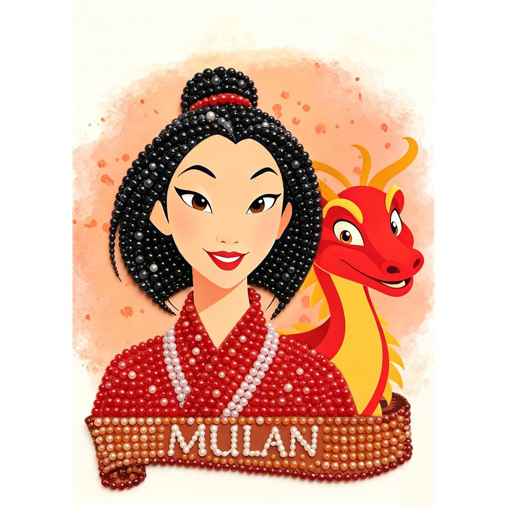 Disney Pearl Painting Mulan and Mushu Dragon DIY Pearl Art Pearl Painting Kit Pearl Art Painting Wall Suitable for Home Office DecorationHandmadeGifts 30x40
Disney Pearl Painting Mulan and Mushu Dragon DIY Pearl Art Pearl Painting Kit Pearl Art Painting Wall Suitable for Home Office DecorationHandmadeGifts 30x40