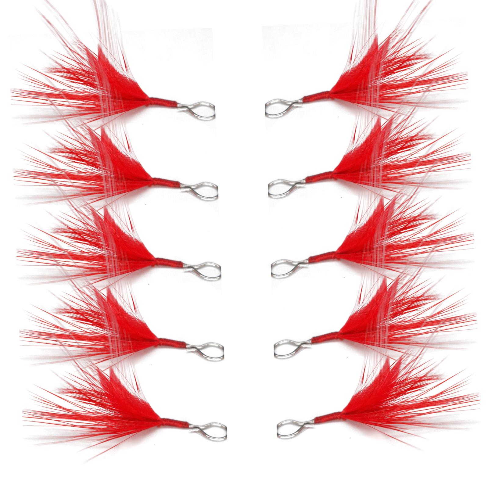 10Pcs Detachable Fishing Spoon Bait Lure Feather Fishing Equipment Feather Lure Pendant Saltwater Fishing Accessories червоний
10Pcs Detachable Fishing Spoon Bait Lure Feather Fishing Equipment Feather Lure Pendant Saltwater Fishing Accessories червоний