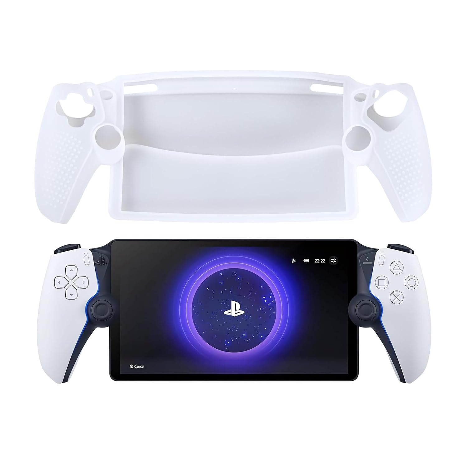 RDFJ PS Portal Dedicated Protective Case Silicone Skin Protective Case Protective Cover Protective Frame for PS Portal Anti-Slip (Translucent White)
RDFJ PS Portal Dedicated Protective Case Silicone Skin Protective Case Protective Cover Protective Frame for PS Portal Anti-Slip (Translucent White)