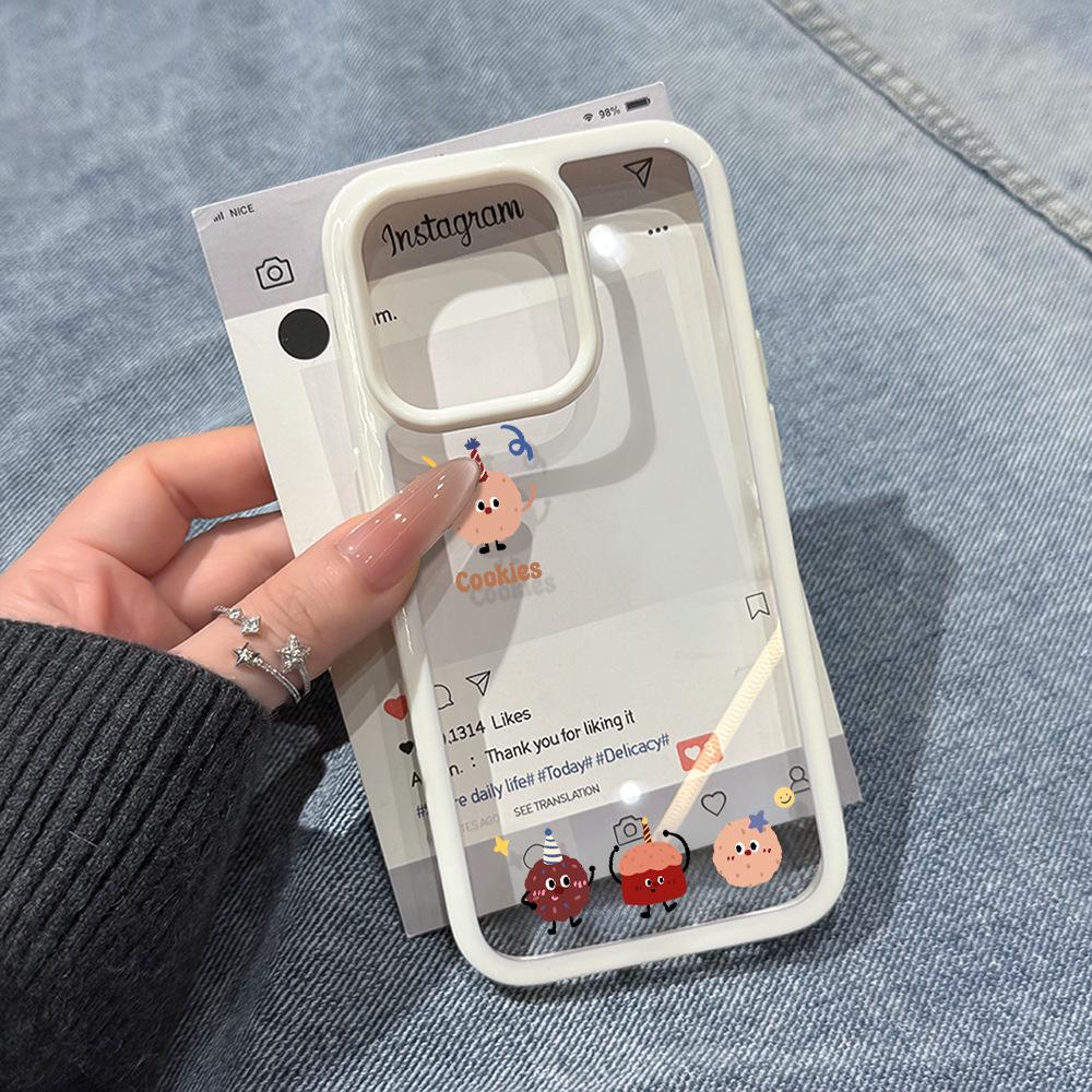 Transparent Stand Case for iPhone 17 Pro Max, Apple 16 Cross-Border Ins Style, Compatible with 15/14. iPhone 11 Pro Max
Transparent Stand Case for iPhone 17 Pro Max, Apple 16 Cross-Border Ins Style, Compatible with 15/14. iPhone 11 Pro Max