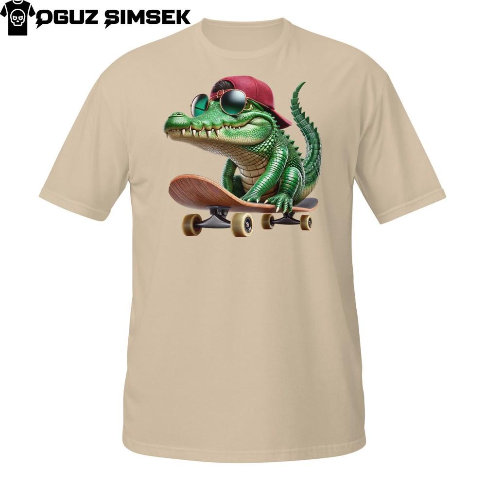 Unisex Basic Softstyle T-Shirt | Skateboarding Crocodile Graphic | Gildan 4XL
Unisex Basic Softstyle T-Shirt | Skateboarding Crocodile Graphic | Gildan 4XL