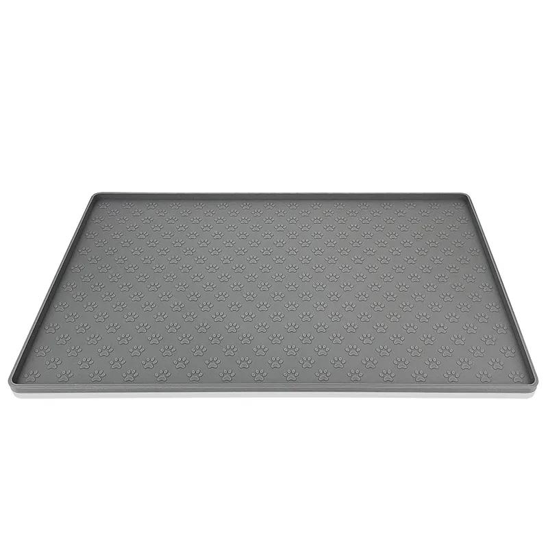 Pet Placemat Dog Food Bowl Mat Silicone Waterproof Pet Drinking Feeding Pad 48*30cm Dog and Cat Food and Water Feeder Mat 48x30cm сірий колір
Pet Placemat Dog Food Bowl Mat Silicone Waterproof Pet Drinking Feeding Pad 48*30cm Dog and Cat Food and Water Feeder Mat 48x30cm сірий колір
