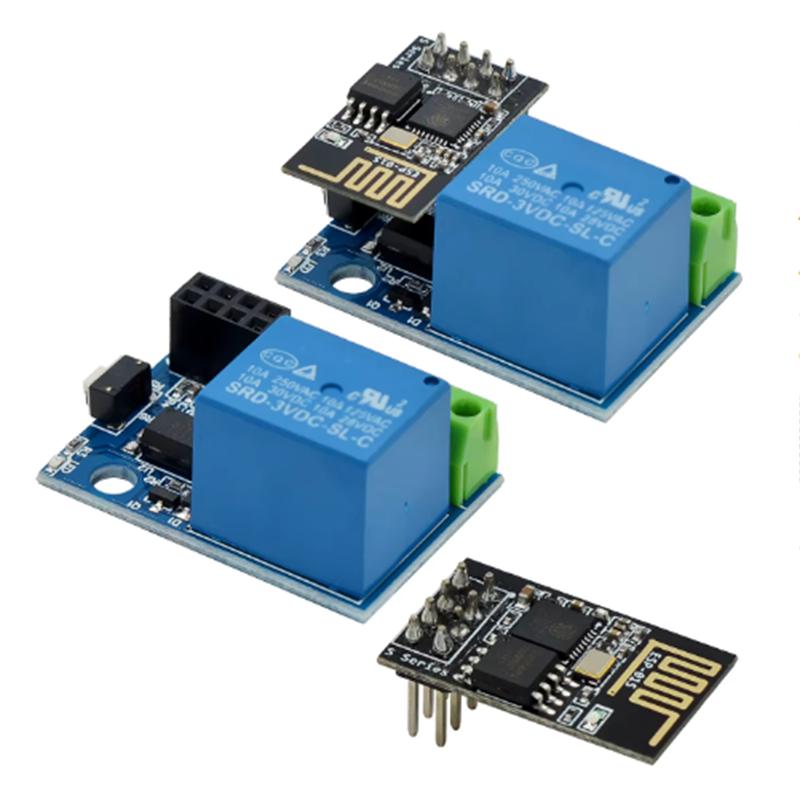 ESP8266 5V WiFi relay module Things smart home remote control switch phone APP ESP-01 relay module
ESP8266 5V WiFi relay module Things smart home remote control switch phone APP ESP-01 relay module