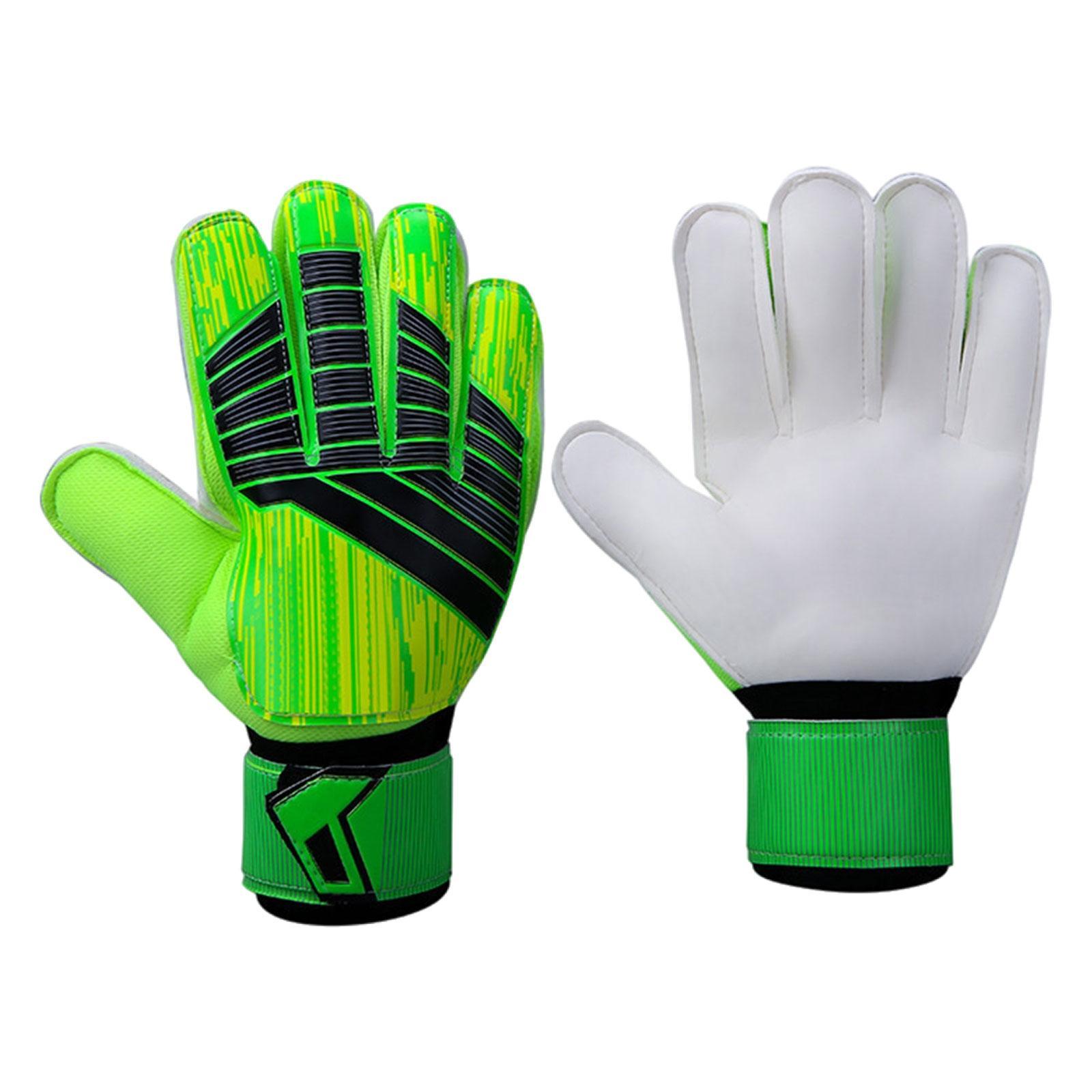 Goalkeeper Gloves Adjustable Full Finger Thickened AntiSlip Finger Protection for Women Men Football Soccer Sports 10cm зелёный
Goalkeeper Gloves Adjustable Full Finger Thickened AntiSlip Finger Protection for Women Men Football Soccer Sports 10cm зелёный