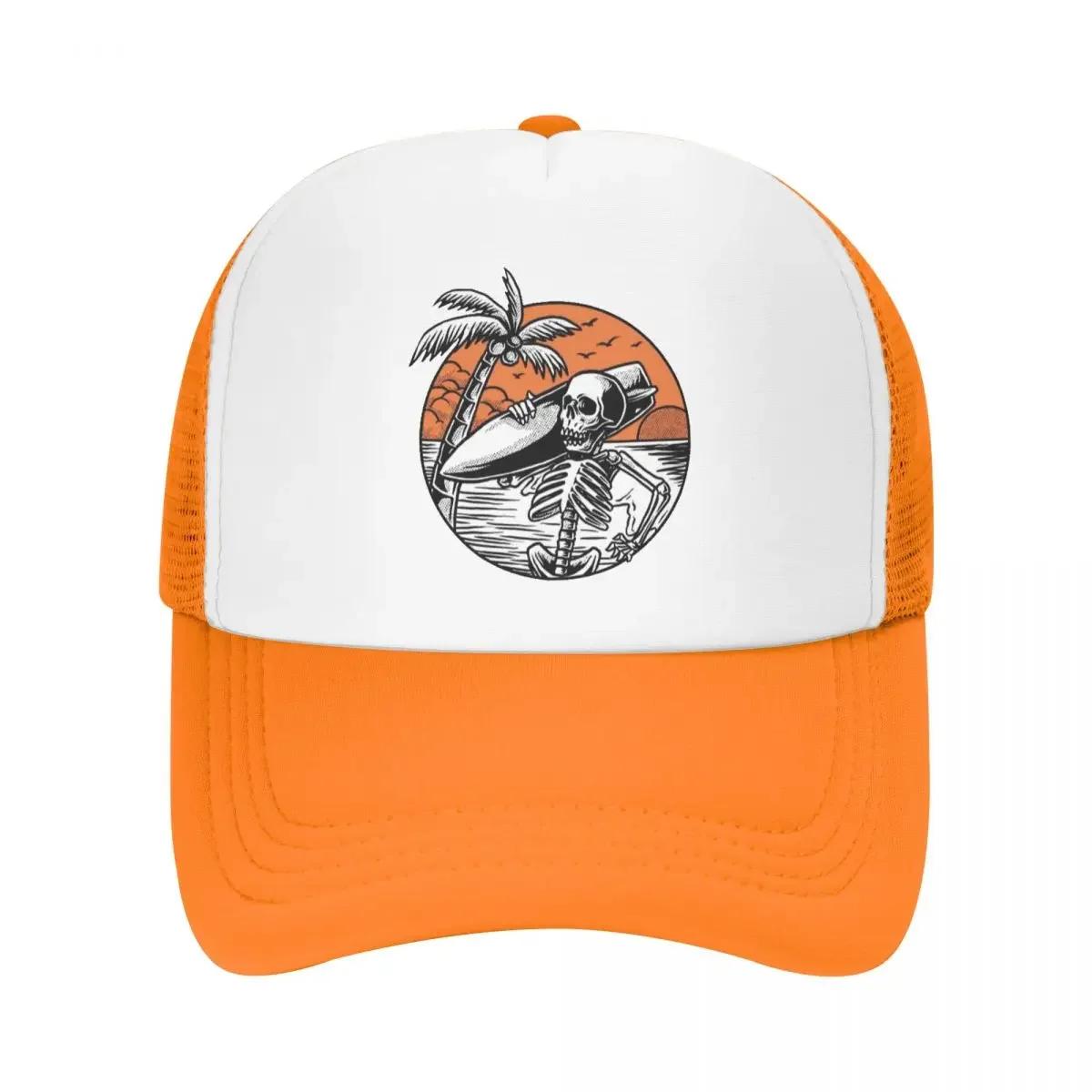 Custom Fashion Summer Surf Skeleton Surfing Baseball Cap for Women Unisex Breathable Trucker Hat Sports Snapback Trucker Cap One Size
Custom Fashion Summer Surf Skeleton Surfing Baseball Cap for Women Unisex Breathable Trucker Hat Sports Snapback Trucker Cap One Size