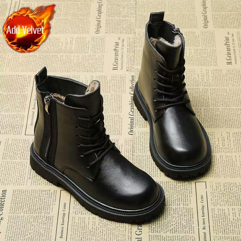 Kids Winter Warm Boots Girls Boys Fleece Lined Short Snow Boots Non Slip Korean Style Children Casual Shoes 37
Kids Winter Warm Boots Girls Boys Fleece Lined Short Snow Boots Non Slip Korean Style Children Casual Shoes 37