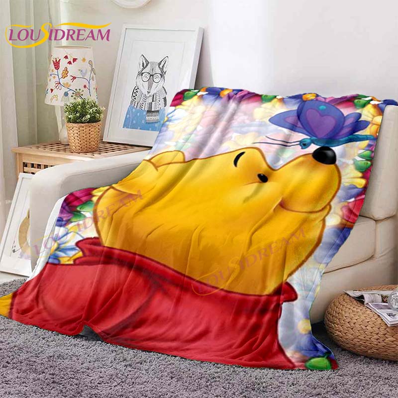 Cute Winnie Bear Blanket Flannel Throw Blankets Soft Warm Plush Bedding Boys Girls Bedroom Gifts for Best Friend 75x90cm
Cute Winnie Bear Blanket Flannel Throw Blankets Soft Warm Plush Bedding Boys Girls Bedroom Gifts for Best Friend 75x90cm