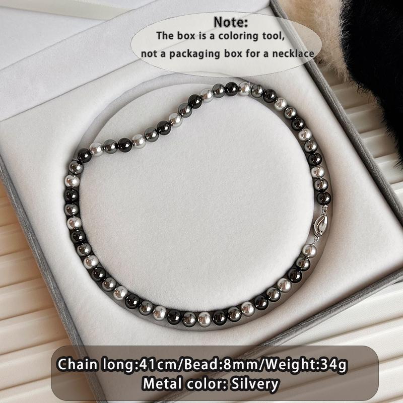 Autumn and Winter Wlegant Mixed Color Imitation Pearl Short Necklace New Jewelry For Womens Sexy Collarbone Chain Accessories
Autumn and Winter Wlegant Mixed Color Imitation Pearl Short Necklace New Jewelry For Womens Sexy Collarbone Chain Accessories