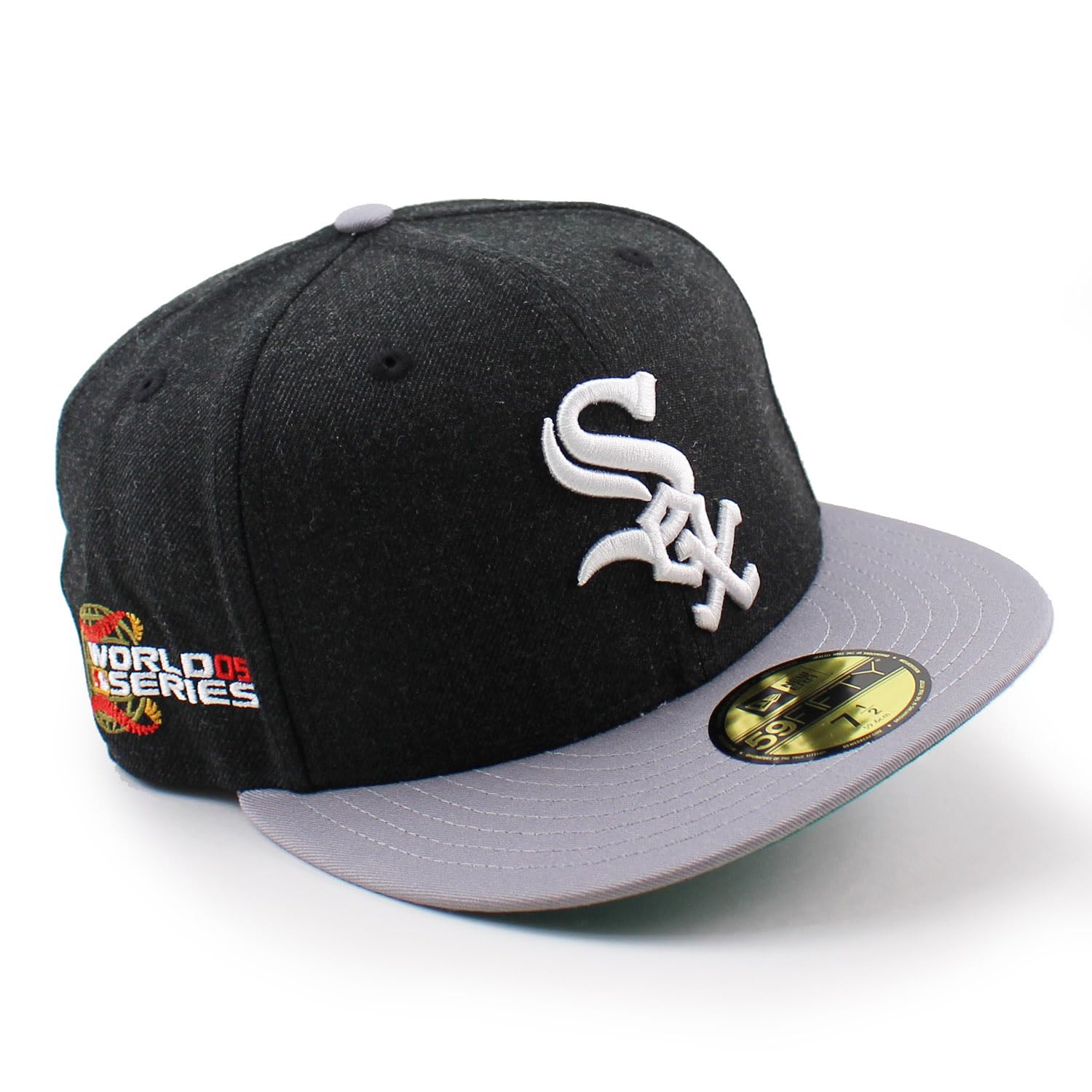 Кепка 59FIFTY Chicago White Sox MLB 2005 WORLD SERIES GAME FITTED CAP HEATHER CHICAGO WHITE SOX COOPERSTOWN COLLECTION Кепка номер Мировой серии Chicago
Кепка 59FIFTY Chicago White Sox MLB 2005 WORLD SERIES GAME FITTED CAP HEATHER CHICAGO WHITE SOX COOPERSTOWN COLLECTION Кепка номер Мировой серии Chicago
