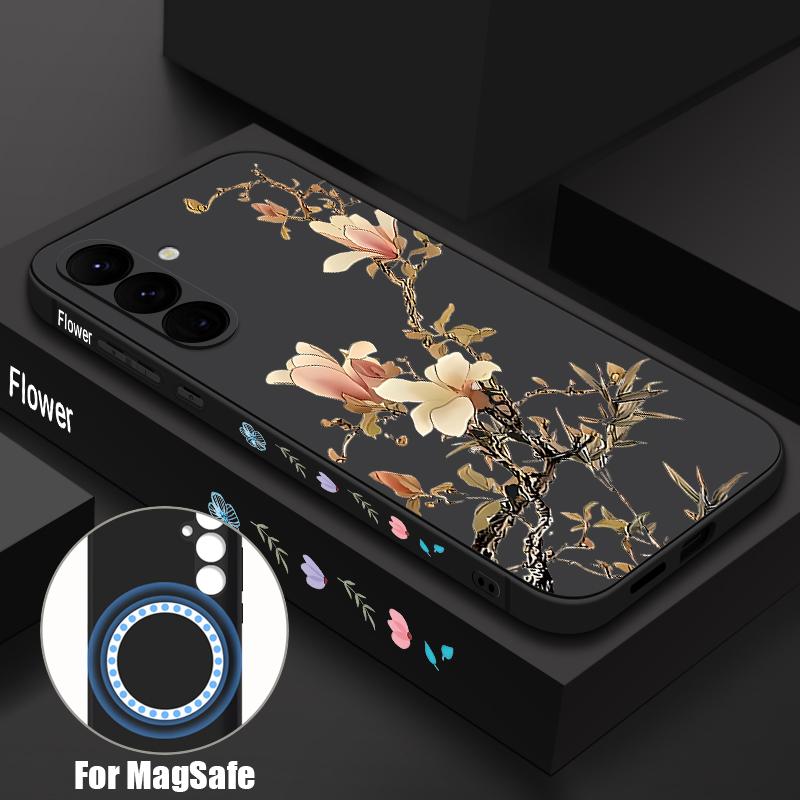 INS Pink Flowers Print Case For Samsung Galaxy S26 S25 Ultra S24 S23 FE S22 Plus S21 Built-in Metal Plate Magnetic Silicone Cover Samsung S25 Plus
INS Pink Flowers Print Case For Samsung Galaxy S26 S25 Ultra S24 S23 FE S22 Plus S21 Built-in Metal Plate Magnetic Silicone Cover Samsung S25 Plus