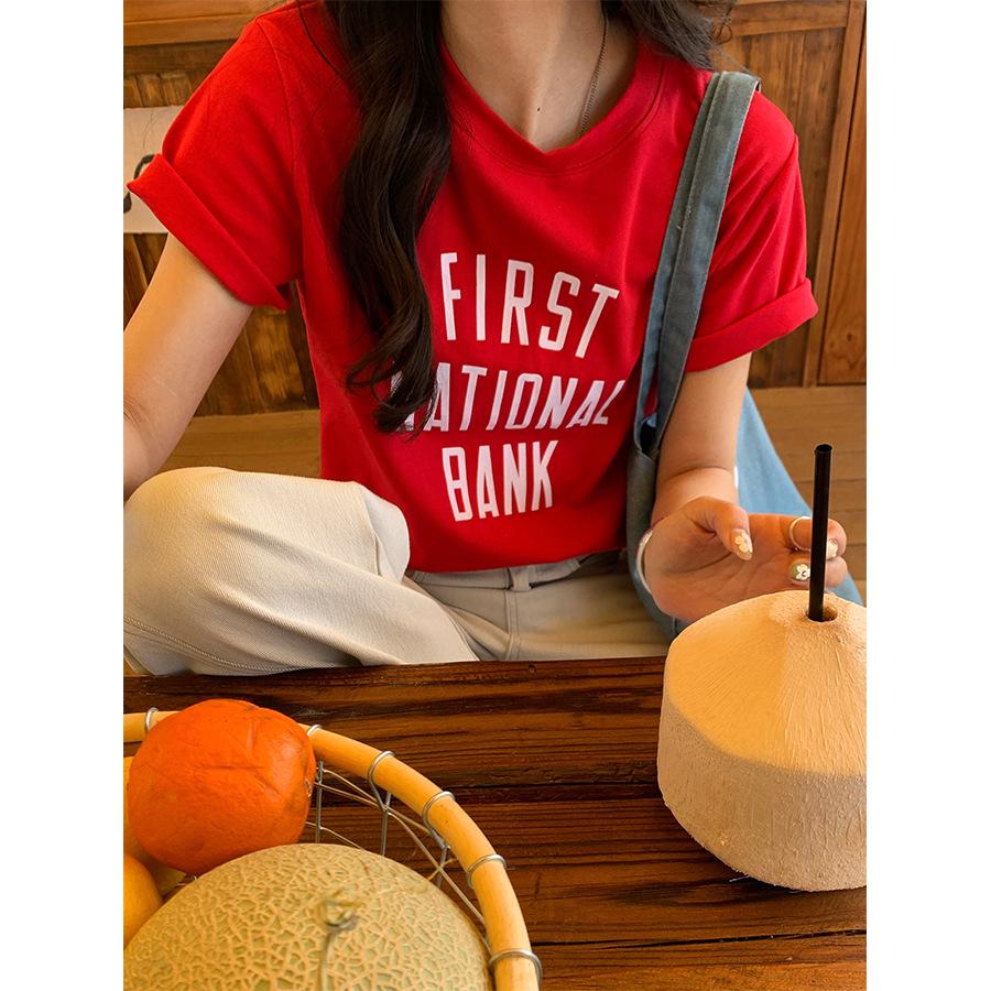 Huang Zheng Women s Round Neck Flocked 3D Letter T-Shirt - 2025 Summer Trendy Top One Size
Huang Zheng Women s Round Neck Flocked 3D Letter T-Shirt - 2025 Summer Trendy Top One Size