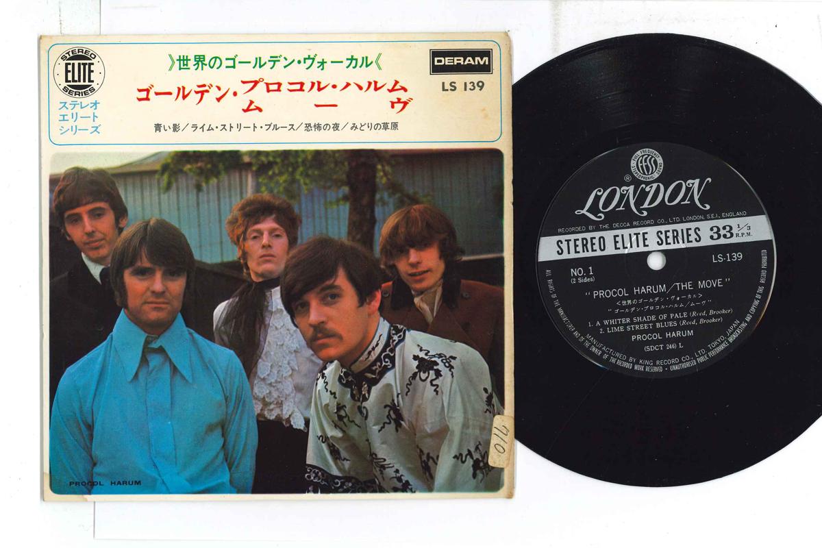 7inch Record PROCOL HARUM, MOVE - Procol Harum / Move LS139 LONDON 1968 Japan Rock Used
7inch Record PROCOL HARUM, MOVE - Procol Harum / Move LS139 LONDON 1968 Japan Rock Used