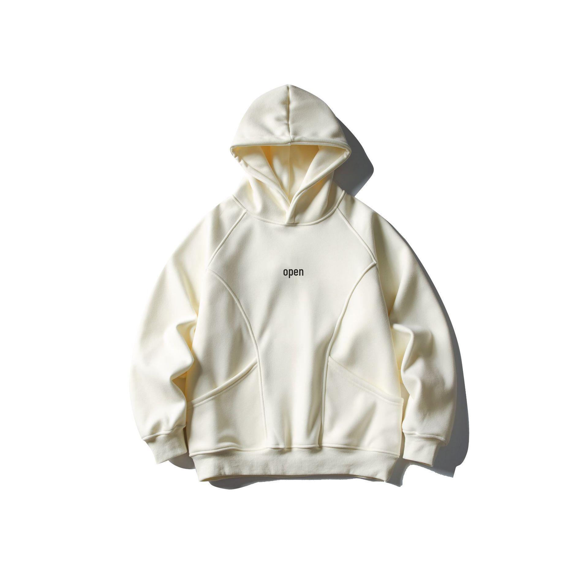 Unisex Patchwork Heavyweight Streetwear Hoodie - Trendy Autumn Style for Couples. XXL брудно-білий
Unisex Patchwork Heavyweight Streetwear Hoodie - Trendy Autumn Style for Couples. XXL брудно-білий