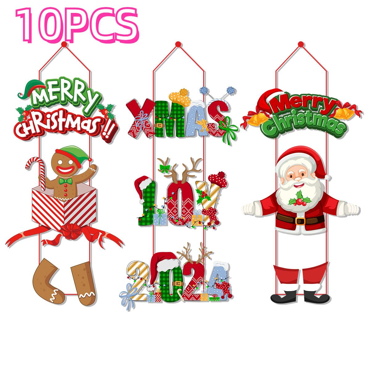 10PCS 2024 Christmas Party Decoration Door Hanging Christmas Atmosphere Decoration Pendant Wholesale Holiday Atmosphere Pendant 1PC
10PCS 2024 Christmas Party Decoration Door Hanging Christmas Atmosphere Decoration Pendant Wholesale Holiday Atmosphere Pendant 1PC