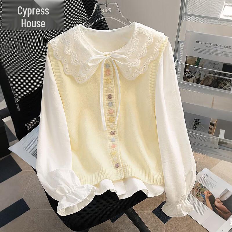 Women s Round Neck Button-Detail Knit Vest M
Women s Round Neck Button-Detail Knit Vest M