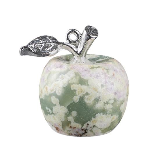 DIY Necklace Pendant Fruit Shape Natural Faux Crystal Pendant with Electroplated Silver Leaf Buckle 20mm Mini P
DIY Necklace Pendant Fruit Shape Natural Faux Crystal Pendant with Electroplated Silver Leaf Buckle 20mm Mini P