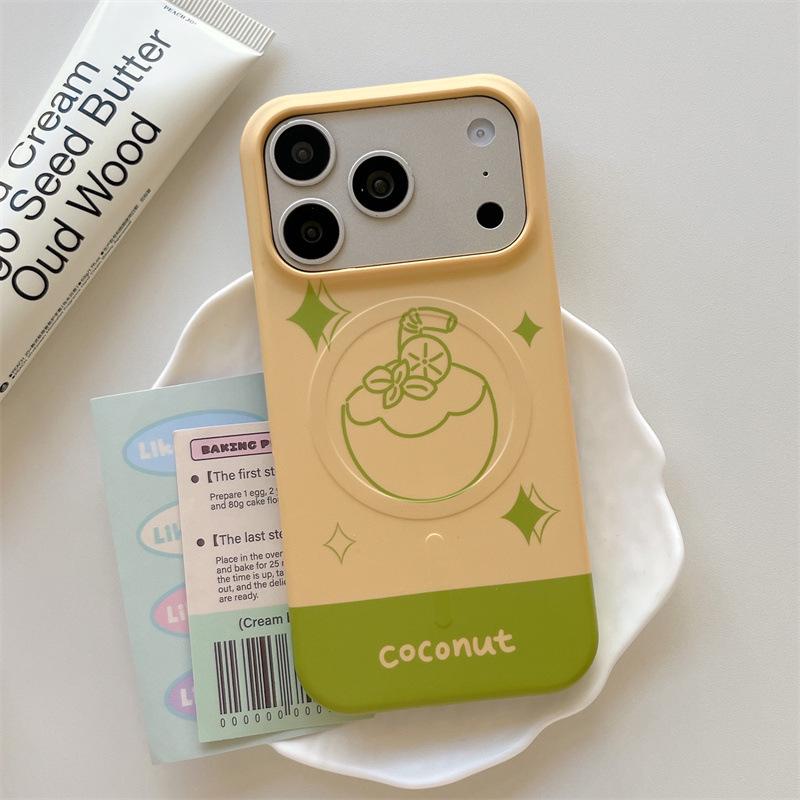 Coconut Magnetic Stand for iPhone 17/16 Pro Max/15 Pro Case 16 Pro
Coconut Magnetic Stand for iPhone 17/16 Pro Max/15 Pro Case 16 Pro