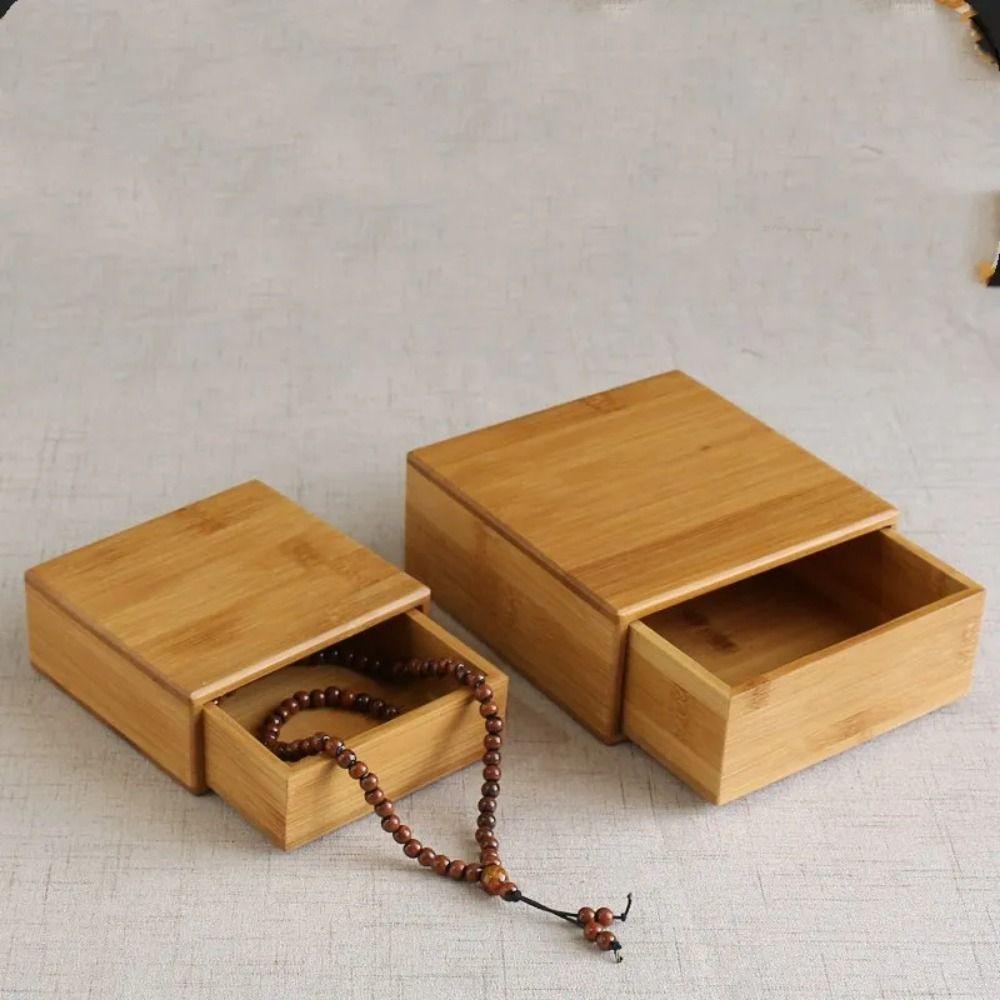 Single Slot Jewelry Chest Organizer Natural Bamboo Bracelet Display Drawer Keepsake Small
Single Slot Jewelry Chest Organizer Natural Bamboo Bracelet Display Drawer Keepsake Small