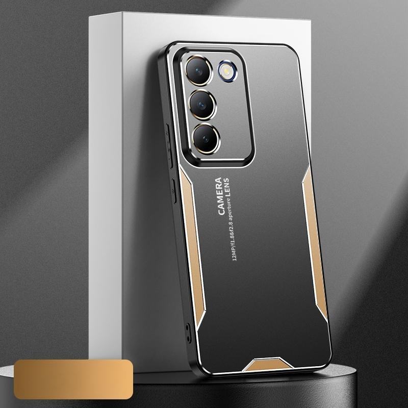 Металлический жесткий чехол из алюминиевого сплава для Vivo V30 Lite, матовый бампер, силиконовый противоударный защитный чехол для камеры, чехол для телефона Vivo Y200E Y100 V30Lite V40 SE 5G For Vivo V30 Lite золотой
Металлический жесткий чехол из алюминиевого сплава для Vivo V30 Lite, матовый бампер, силиконовый противоударный защитный чехол для камеры, чехол для телефона Vivo Y200E Y100 V30Lite V40 SE 5G For Vivo V30 Lite золотой