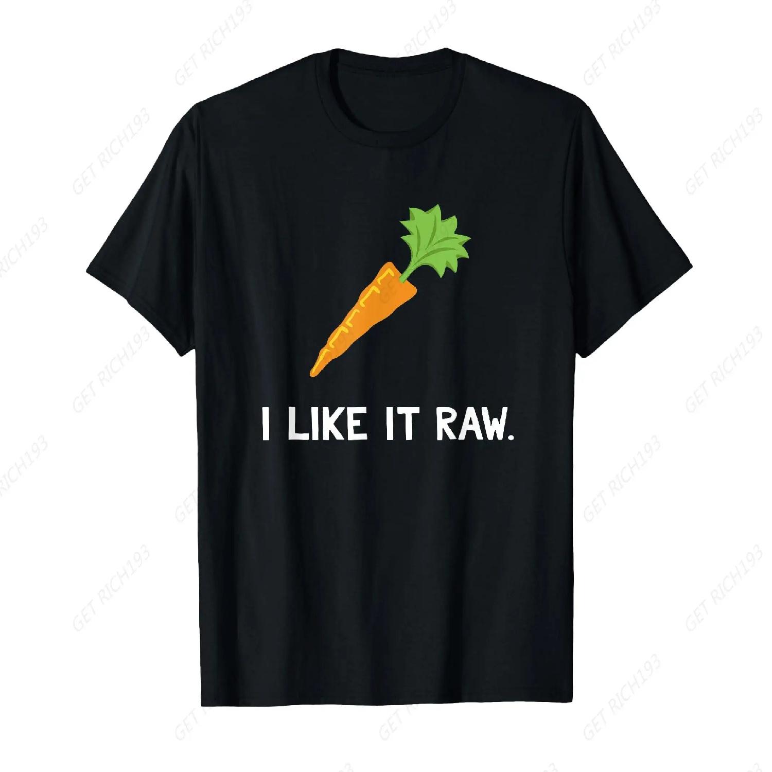 Funny Vegetable Joke I Like It Raw Carrot Vegan Raw Food T-Shirt Cotton Short Sleeve XXXXXL
Funny Vegetable Joke I Like It Raw Carrot Vegan Raw Food T-Shirt Cotton Short Sleeve XXXXXL