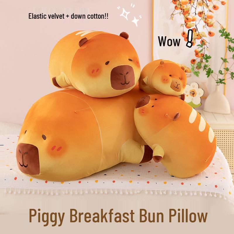 Capybara Plush Toy - Cute Bread-Inspired Decompression Doll, Perfect Birthday Gift for Girls 30cm (0.21kg)
Capybara Plush Toy - Cute Bread-Inspired Decompression Doll, Perfect Birthday Gift for Girls 30cm (0.21kg)