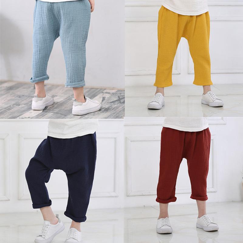 Kids Pants Boy Girl Summer Solid Color Linen Pleated Trousers Children Ankle-length Pants for Baby Casual Harem Pants 130cm зелений
Kids Pants Boy Girl Summer Solid Color Linen Pleated Trousers Children Ankle-length Pants for Baby Casual Harem Pants 130cm зелений