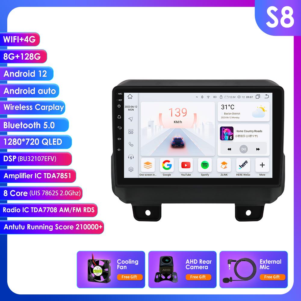 2din Android авторадио для JEEP Wrangler JL 2018 2019 2020 2021 Gladiator автомобильный радиоприемник мультимедийный видеоплеер GPS Navi Carplay 4G интеллектуальный экран S5 8Core 4G 64G AI
2din Android авторадио для JEEP Wrangler JL 2018 2019 2020 2021 Gladiator автомобильный радиоприемник мультимедийный видеоплеер GPS Navi Carplay 4G интеллектуальный экран S5 8Core 4G 64G AI