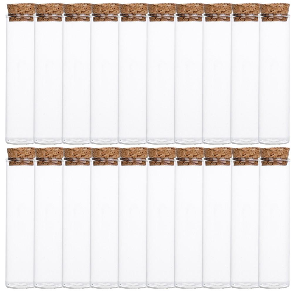20Pcs Glass Wishing Bottle Cork Sealed Leakproof Empty for DIY Art Decoration Gift Packing Glass Bottles with Cork 13X2.5X2.5CM
20Pcs Glass Wishing Bottle Cork Sealed Leakproof Empty for DIY Art Decoration Gift Packing Glass Bottles with Cork 13X2.5X2.5CM