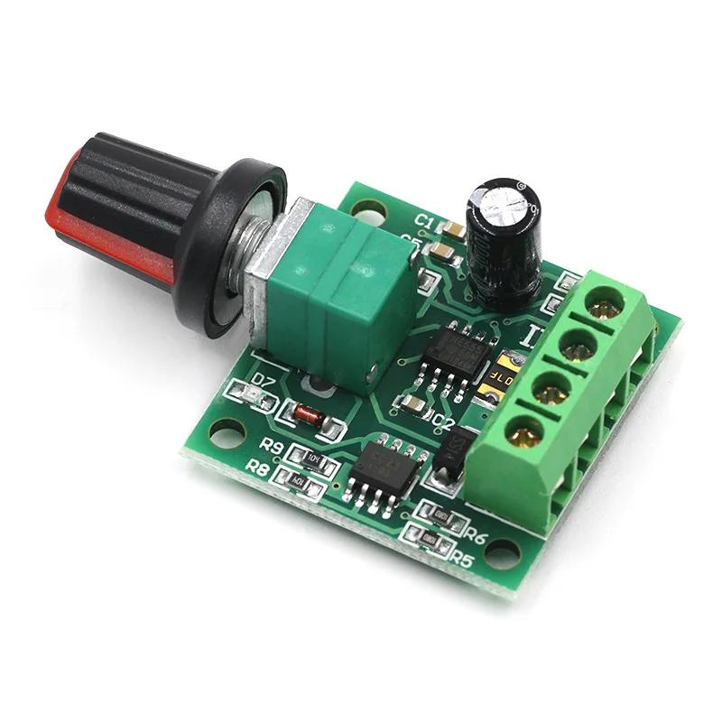 DC 1.8V-15V 2A PWM Motor Speed Controller DC Motor Stepless Speed Regulator LED Dimmer Power Controller Motor
DC 1.8V-15V 2A PWM Motor Speed Controller DC Motor Stepless Speed Regulator LED Dimmer Power Controller Motor