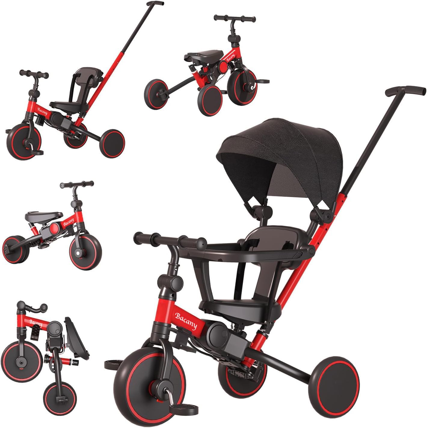 Bacany 7in1 трехколесный велосипед с ремнем безопасности Push Years Riding Toddler Celebration, в комплекте детский трехколесный велосипед, ступеньки, складной, стержень, стильный, для детей от 1 до 6 лет,
Bacany 7in1 трехколесный велосипед с ремнем безопасности Push Years Riding Toddler Celebration, в комплекте детский трехколесный велосипед, ступеньки, складной, стержень, стильный, для детей от 1 до 6 лет,