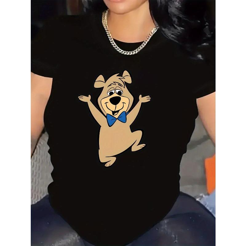 Fashionable Round-Neck Short-Sleeve T-Shirt for Women with Cartoon Graphics 4XL чорний
Fashionable Round-Neck Short-Sleeve T-Shirt for Women with Cartoon Graphics 4XL чорний