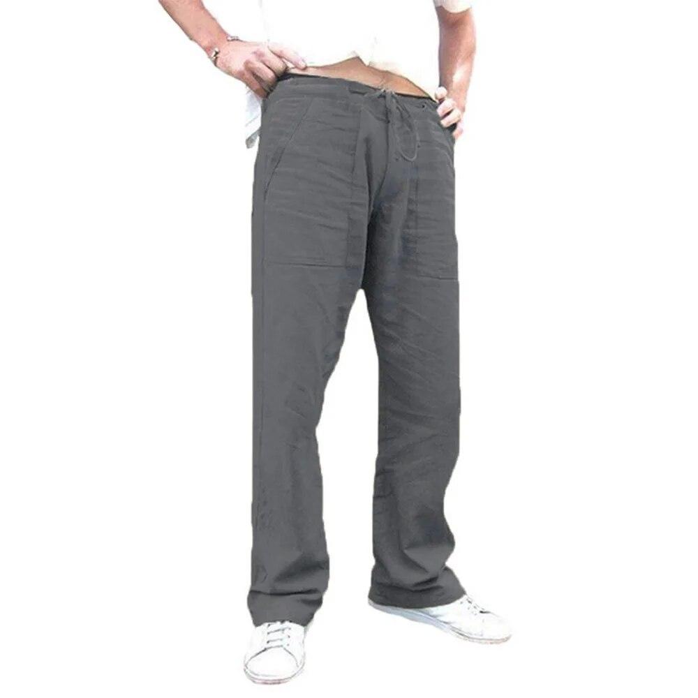 Men s Pants Cotton Linen Straight Beach Trousers Male Casual Spring Summer Breathable Waist Fitness Joggers Pants Streetwear
Men s Pants Cotton Linen Straight Beach Trousers Male Casual Spring Summer Breathable Waist Fitness Joggers Pants Streetwear
