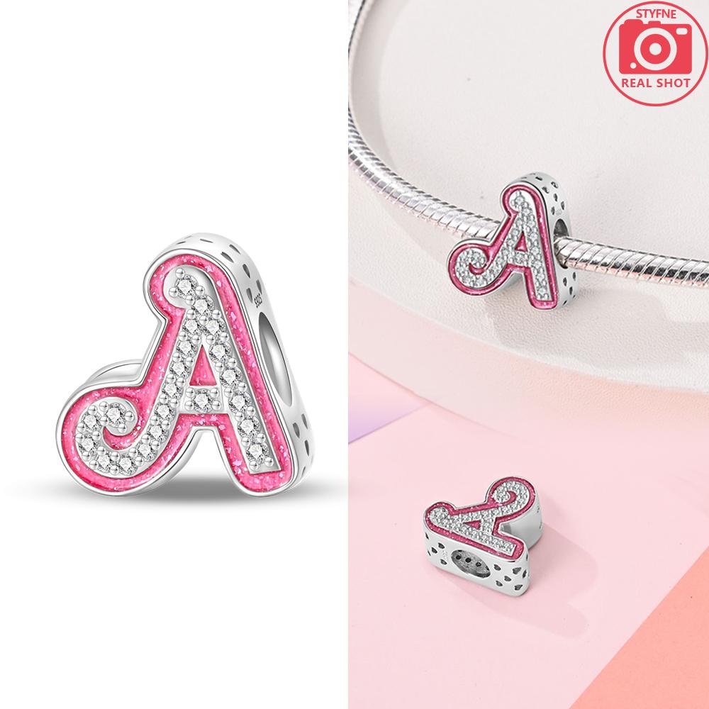 Pink Letter A Pendant Crown Rose Heart Butterfly Beads Fit Bracelet S925 Silver Women Diy Fine Gift Accessory Set
Pink Letter A Pendant Crown Rose Heart Butterfly Beads Fit Bracelet S925 Silver Women Diy Fine Gift Accessory Set