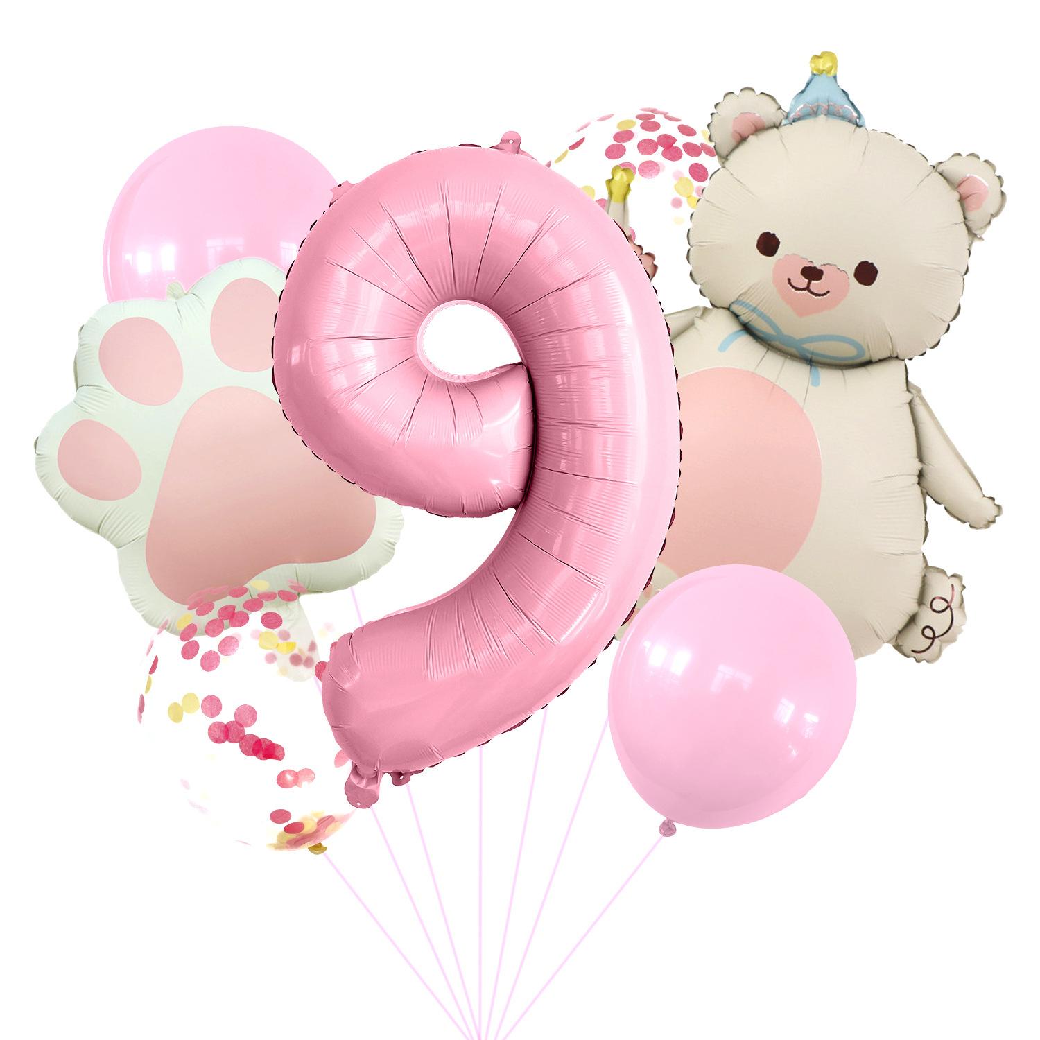 Матовый молочно-белый торт медведь набор воздушных шаров из алюминиевой фольги первый день рождения вечеринка набор воздушных шаров оформление фотозоны Milky White Bear Balloon Bundle 9
Матовый молочно-белый торт медведь набор воздушных шаров из алюминиевой фольги первый день рождения вечеринка набор воздушных шаров оформление фотозоны Milky White Bear Balloon Bundle 9