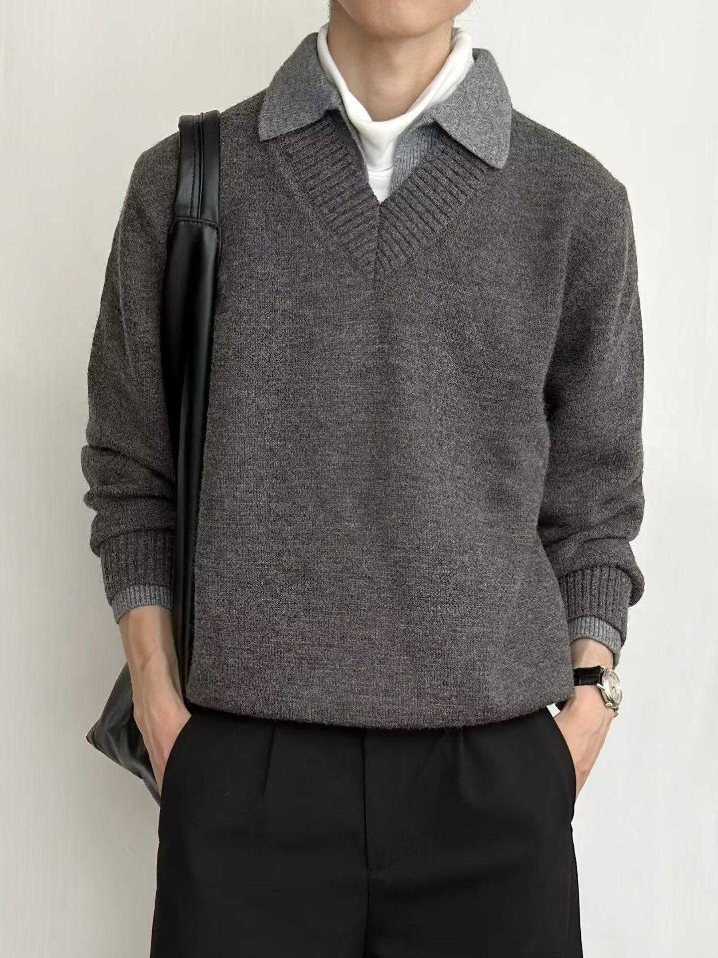 Men s Retro Creative Autumn/Winter Sweater - Trendy, Casual, Versatile, Loose-Fit Knitwear for Couples XXL темно-сірий
Men s Retro Creative Autumn/Winter Sweater - Trendy, Casual, Versatile, Loose-Fit Knitwear for Couples XXL темно-сірий