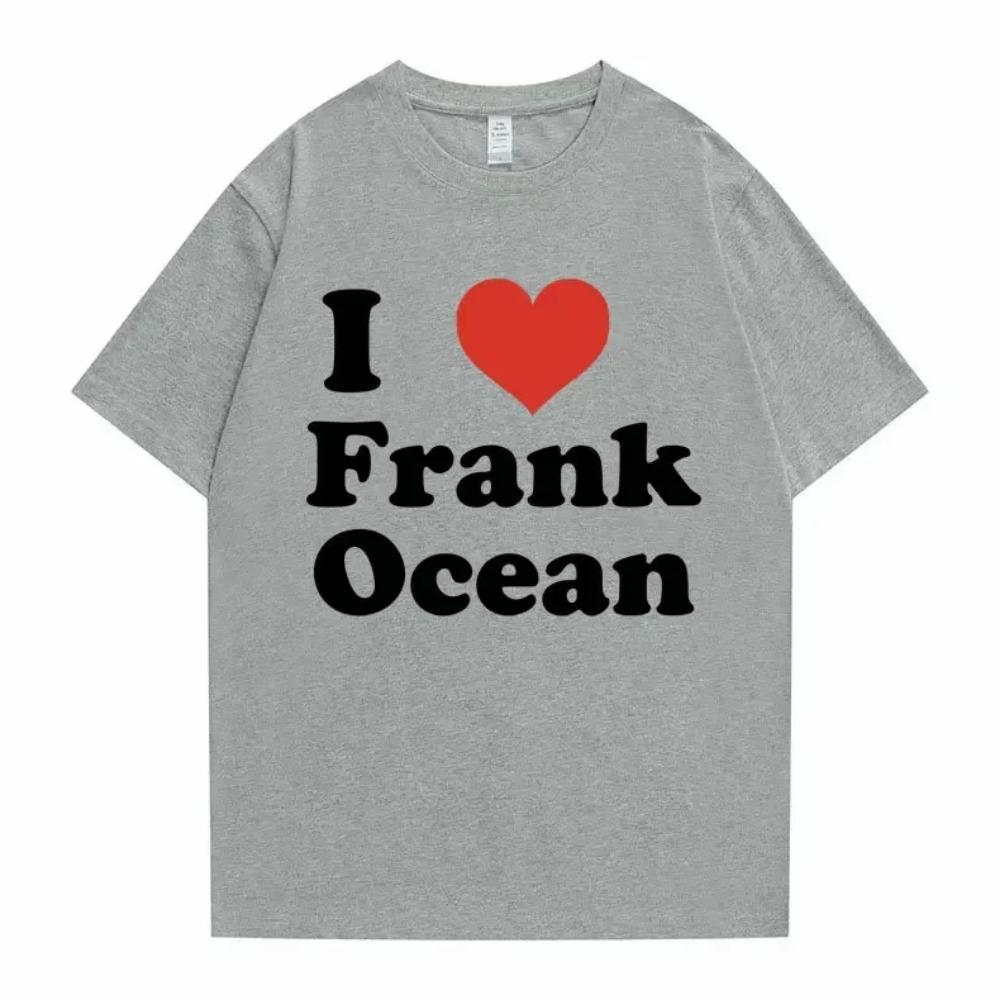 I Love Frank T-shirts Men Women Blond Trend Tshirt Ocean Fashion Oversized T Shirt Rapper Short Sleeve S
I Love Frank T-shirts Men Women Blond Trend Tshirt Ocean Fashion Oversized T Shirt Rapper Short Sleeve S