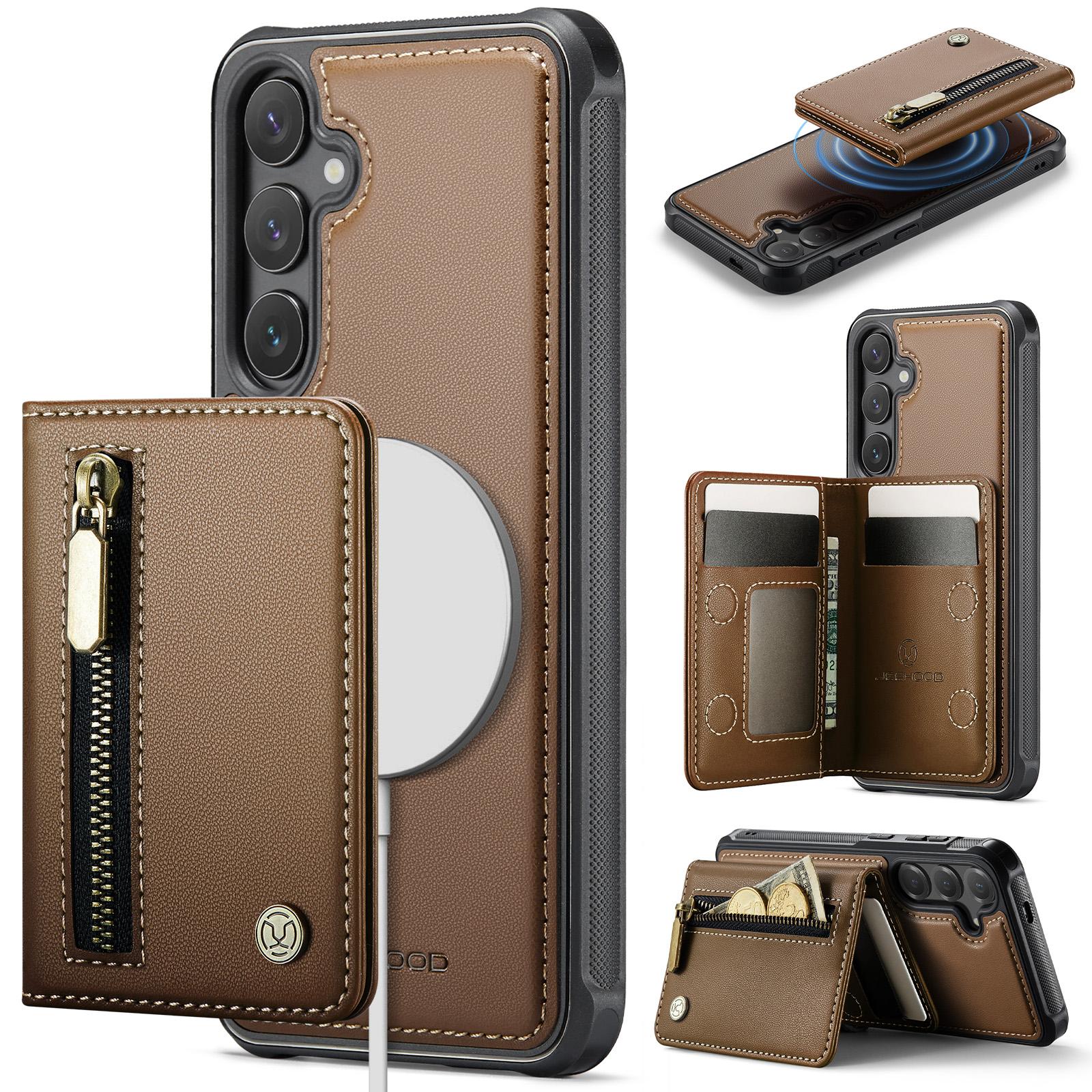 2 in 1 Detachable Magnetic Zipper Leather Card Solt Wallet Leather Case For Samsung S25 Ultra S24 Plus S23 S22 A16 A26 Cover Galaxy S23+ коричневий
2 in 1 Detachable Magnetic Zipper Leather Card Solt Wallet Leather Case For Samsung S25 Ultra S24 Plus S23 S22 A16 A26 Cover Galaxy S23+ коричневий